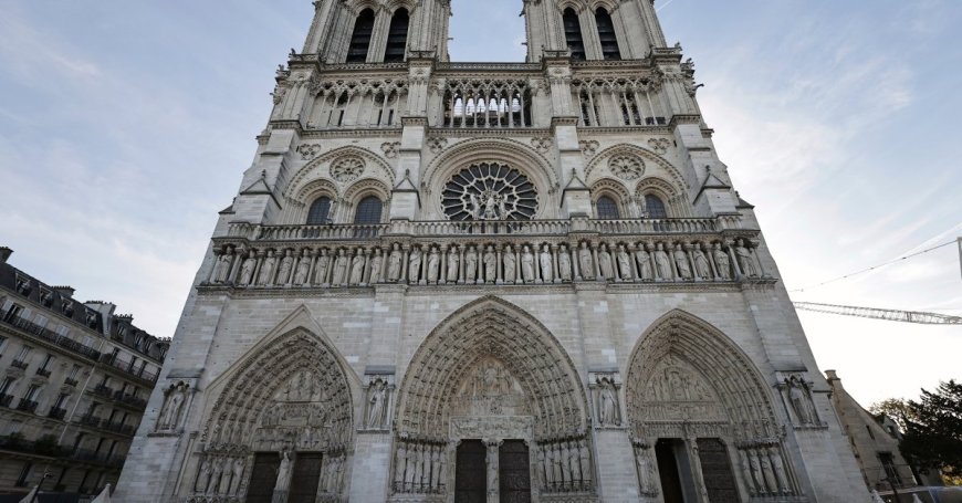 See Notre Dame Cathedral’s New Interior Five Years After Devastating Fire