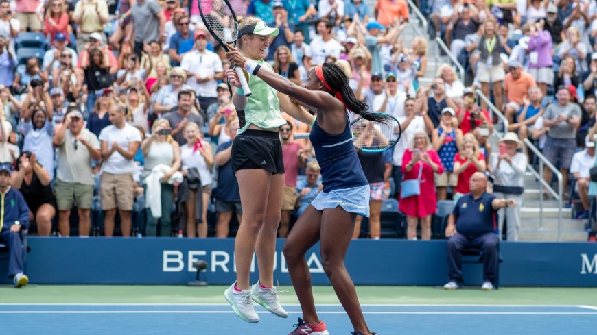 I was the first player to lose to Coco Gauff then we teamed up and became title-winning doubles champions