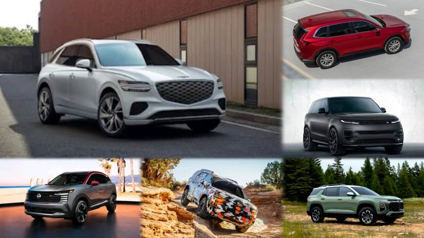 2025-2026 SUV Lineup: New Models from Chevrolet, Honda, Range Rover, Nissan & Genesis