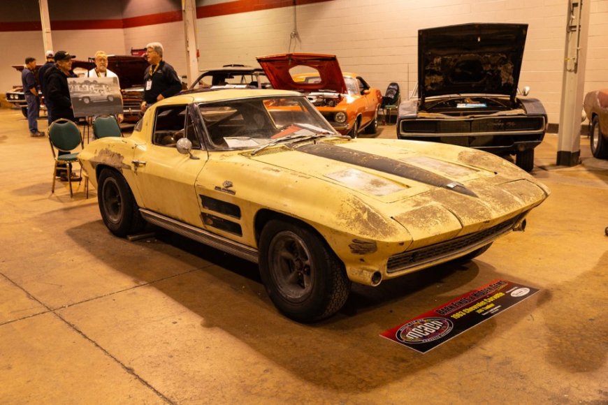 A Long-Lost 1963 Corvette Z06 Emerges From The Shadows At MCACN 2024