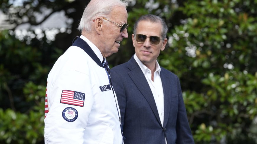 Biden pardons his son Hunter despite previous pledges not to