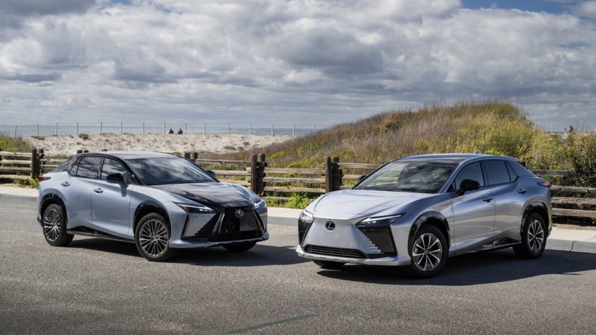 The 2025 Lexus RZ has a much lower starting price than the outgoing model