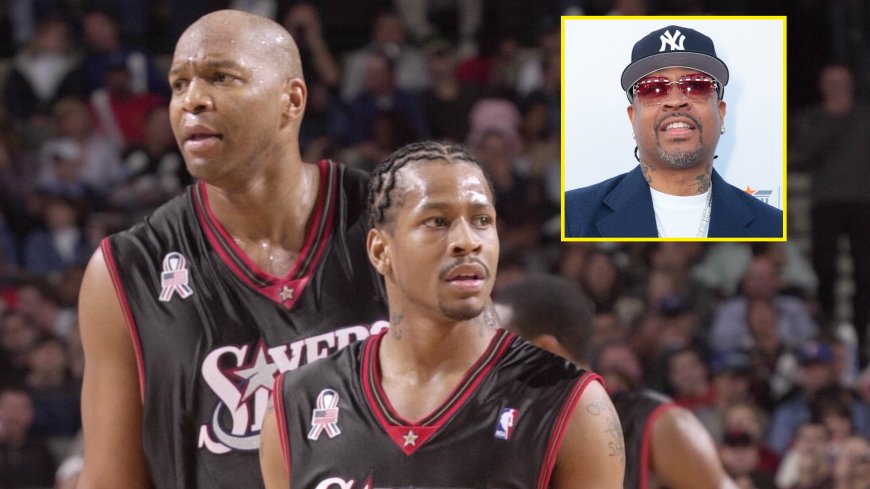 Allen Iverson broke down in tears after reunion with teammate who tried to protect him