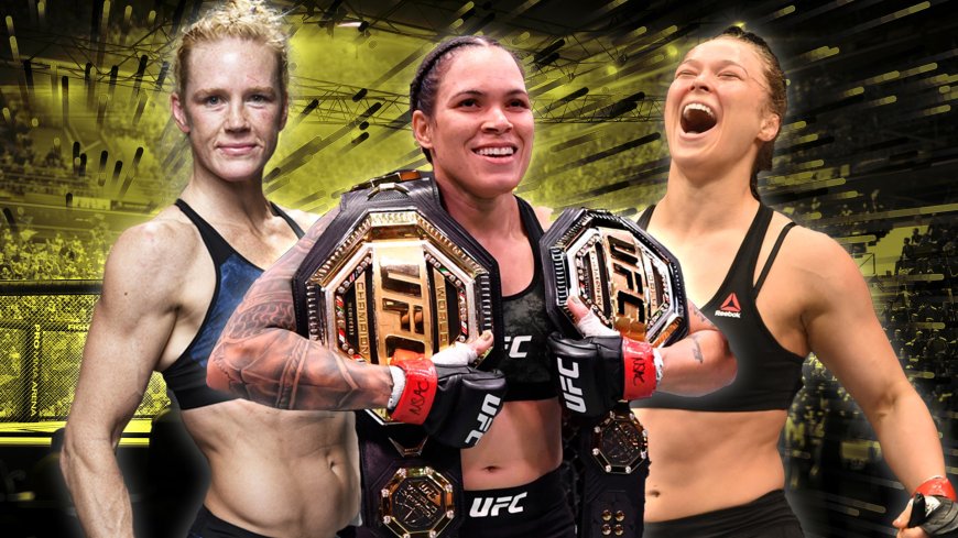 Top 10 greatest female UFC fighters of all time ranked from Amanda Nunes to Ronda Rousey and Cris Cyborg