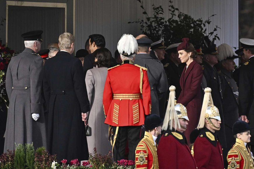 Kate Middleton Delivers a Flawless Curtsy for King Charles as She Returns to the Spotlight