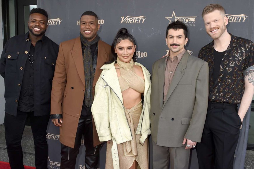 Pentatonix Hopes to Get Their Daughters to Form Their Own 'Girl Group' One Day as They Join Them on Holiday Tour (Exclusive)