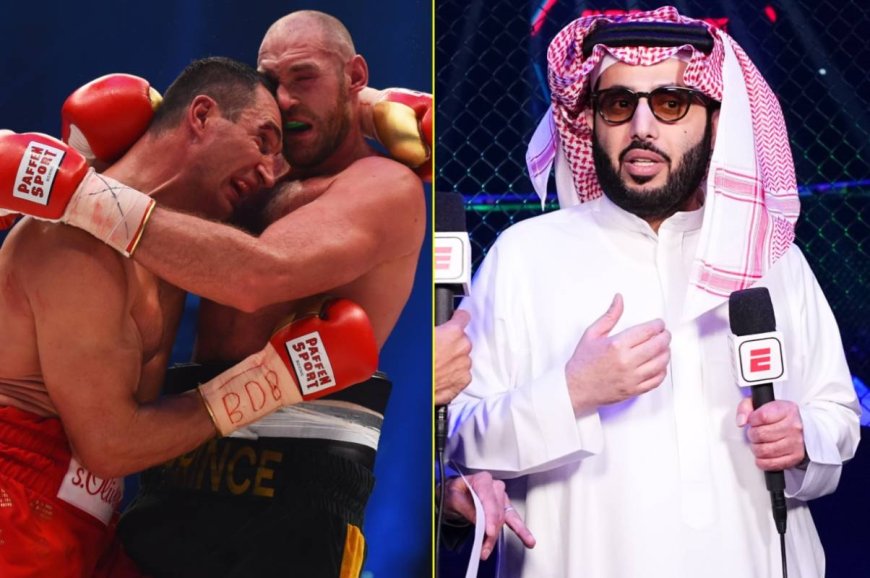 Tyson Fury could face Wladimir Klitschko in rematch as Saudi boxing chief hints at opportunity to break George Foreman record