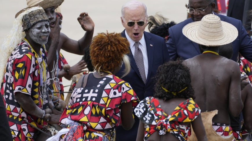 'Amtrak Joe' Biden uses his visit to Angola to promote a major US-backed rail project in Africa