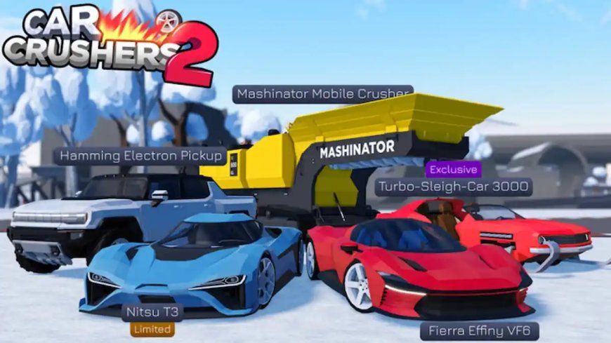 Roblox Car Crushers 2 (CC2) codes (December 2024)