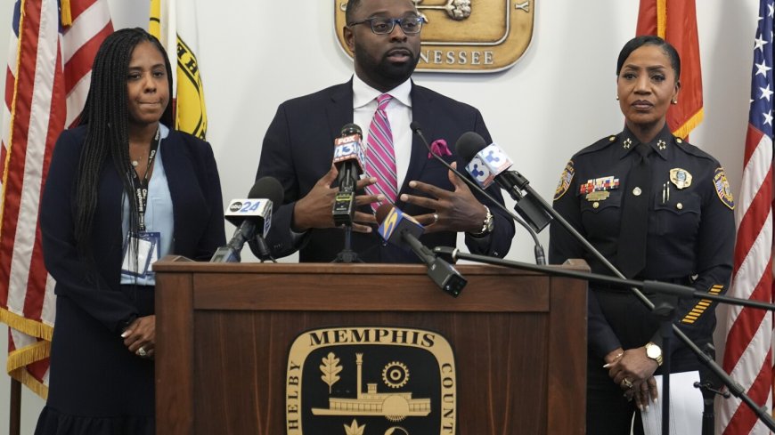 Memphis' mayor pushes back against feds' calls for major reforms of city's police force