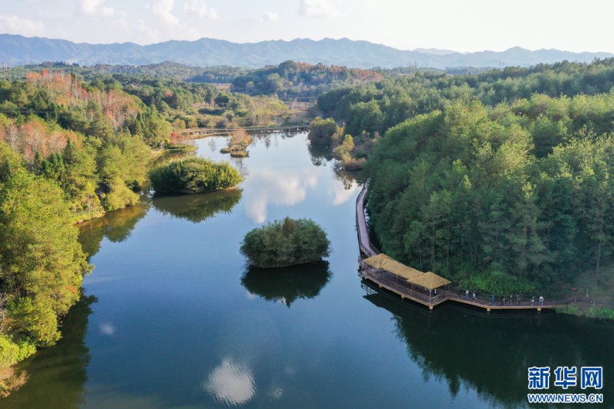 “飞阅”中国｜福建长汀：绿水青山带笑颜