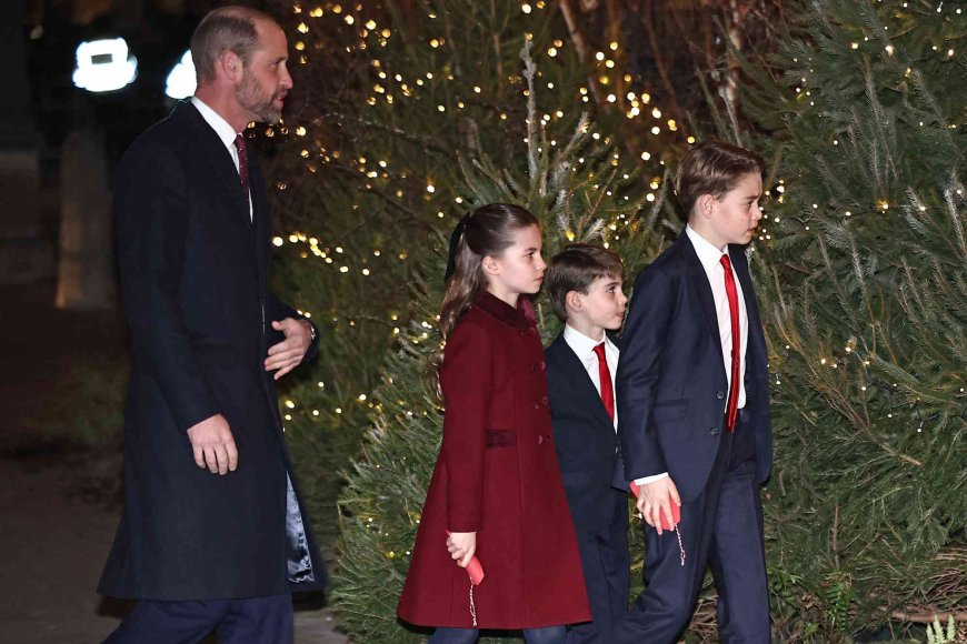 Prince George, Princess Charlotte and Prince Louis Make First Public Appearance in Six Months at Poignant Event