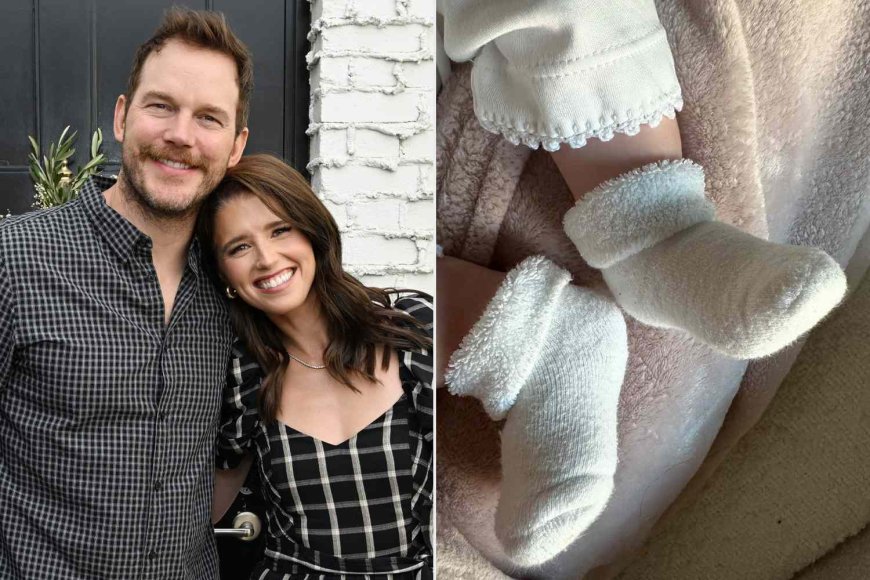 Katherine Schwarzenegger Shares First Photo of Her and Chris Pratt's Baby Son Ford — and His Cute Personalized Onesie!