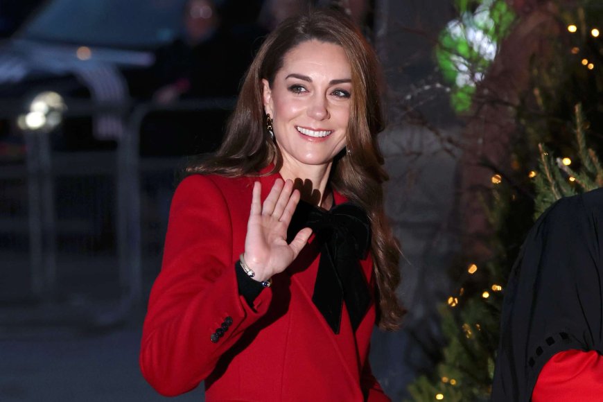 Kate Middleton Arrives at Her Christmas Carol Service Looking Like a Wrapped Holiday Gift!