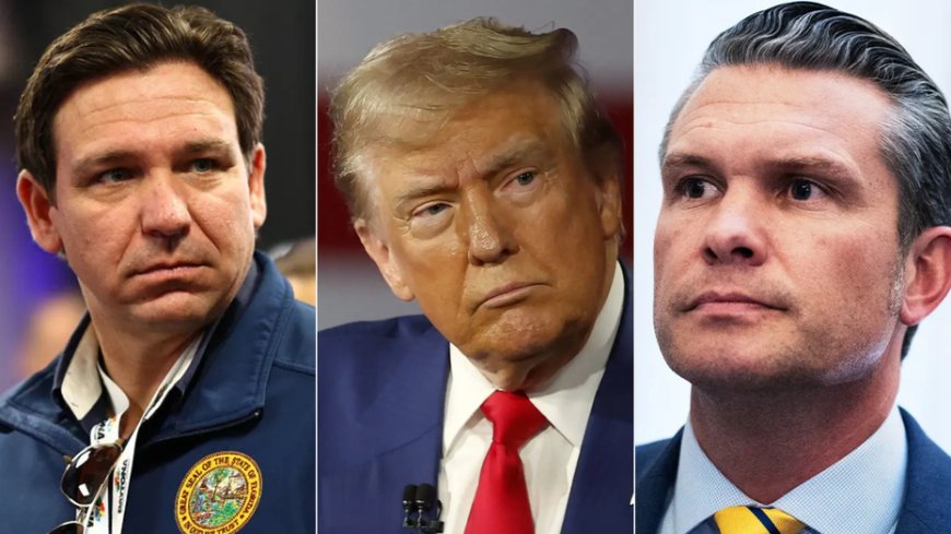 'Doing very well': Trump rallies behind defense secretary pick Hegseth but invites DeSantis to Army-Navy game