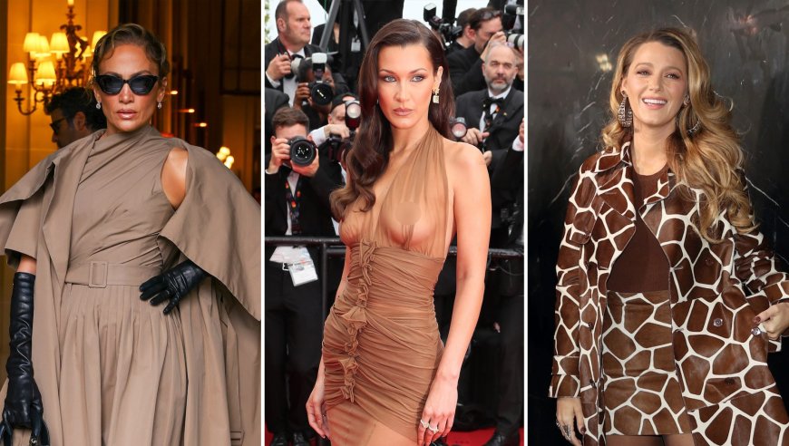 Celebs Are Serving in Mocha Mousse Looks, Pantone’s Color of the Year