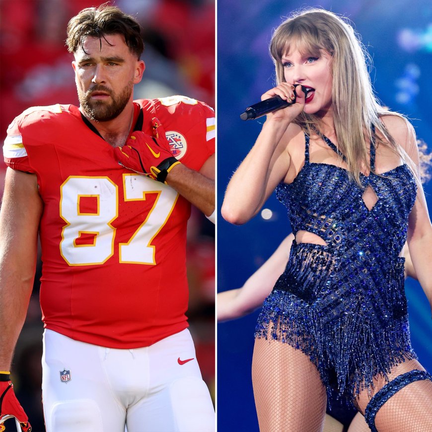 'Sunday Night Football' Compares Travis Kelce and Taylor Swift's Stats