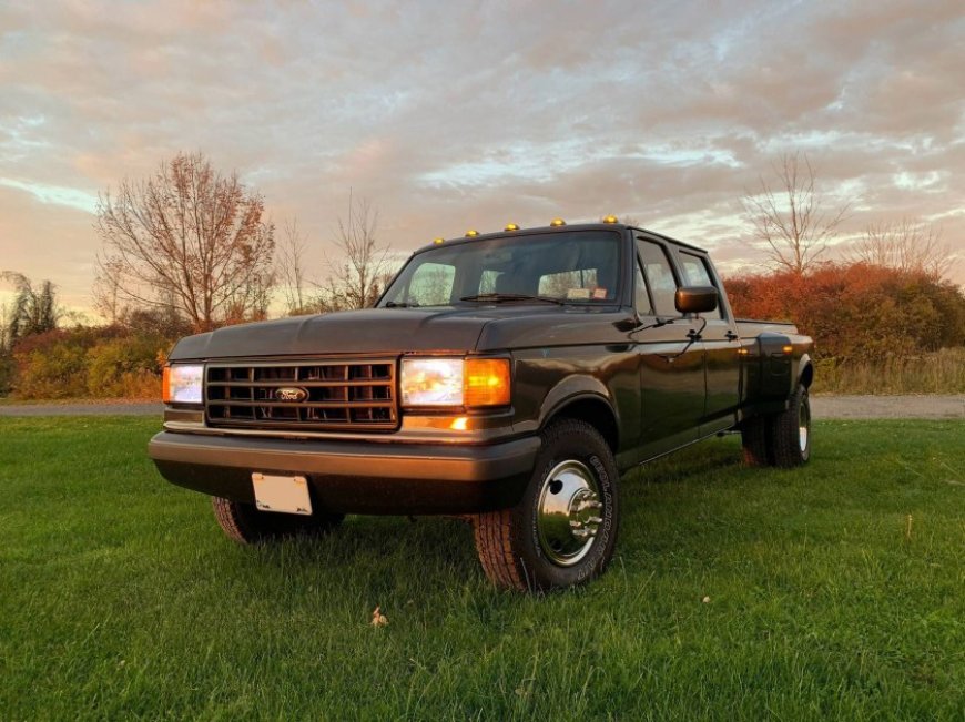 This Track-Proven 1989 Ford F-350 Is Ready To Be Your Big-Block Toy Hauler