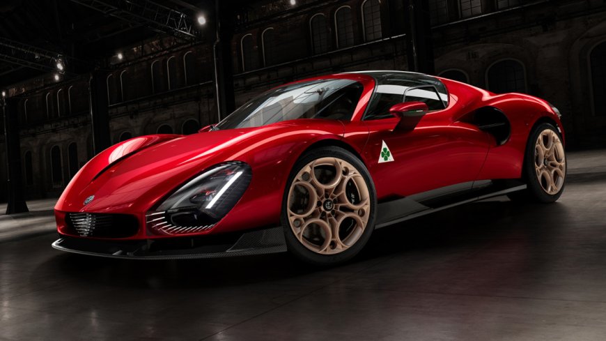 The breathtaking Alfa Romeo 33 Stradale is the brand's newest bespoke supercar