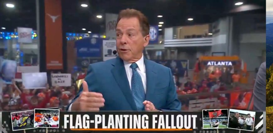 Nick Saban drops clanger on College Gameday with X-rated analogy live on ESPN