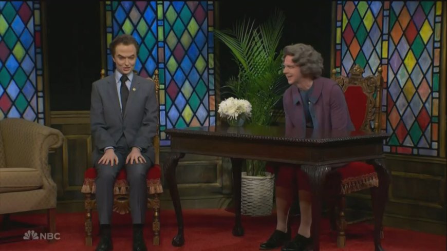 ‘SNL’ Cold Open Features the Dana Carvey’s Church Lady Interviewing Matt Gaetz and Hunter Biden