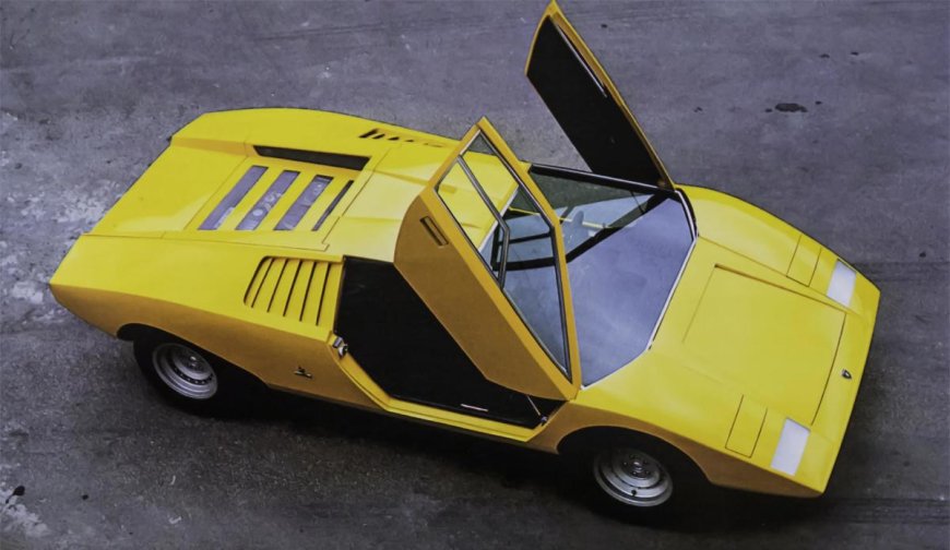 The first Lamborghini Countach was made 50 years ago