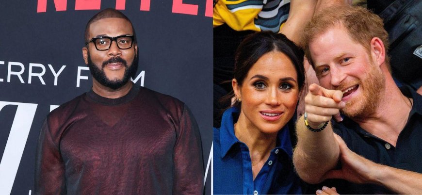 Tyler Perry Shuts Down Prince Harry And Meghan Markle Question With Blunt Remark