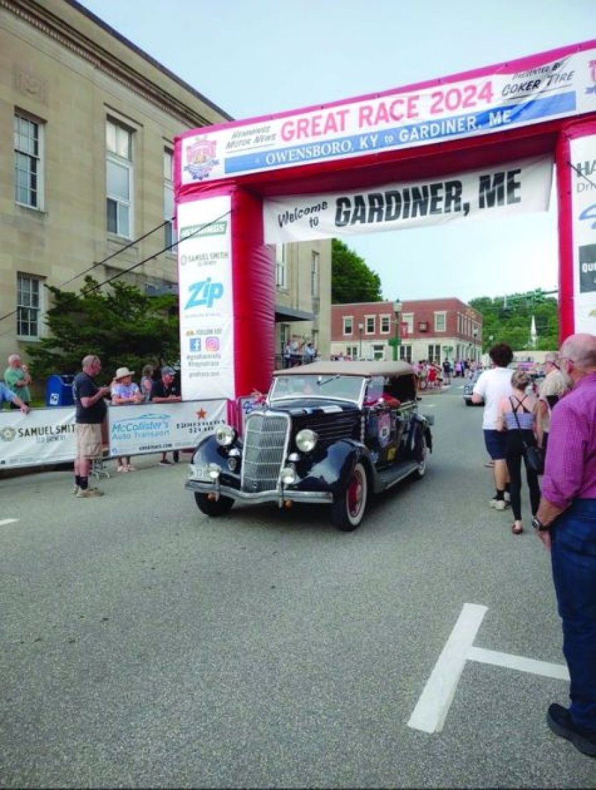 This 1935 Ford Phaeton on the Hemmings Motor News Great Race Needed a Quick Fix