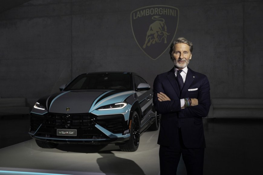 We talk with Lamborghini's CEO about an electrified future