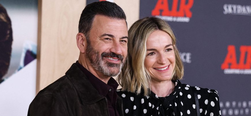 Jimmy Kimmel And His Wife Of 11 Years Credit Compartmentalization For Their Work-Life Balance