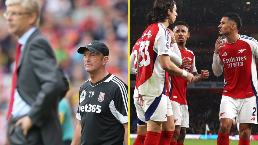 ‘Absolutely shocking’ – Tony Pulis explains where teams are going wrong against ‘new Stoke’ Arsenal