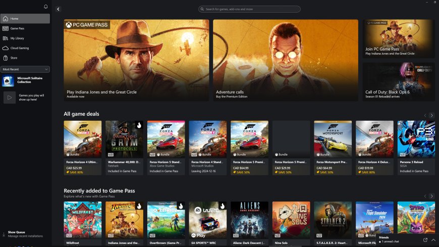 Microsoft adds nearly 400 games to the Xbox app as it rolls out a 'new Home experience' to all users