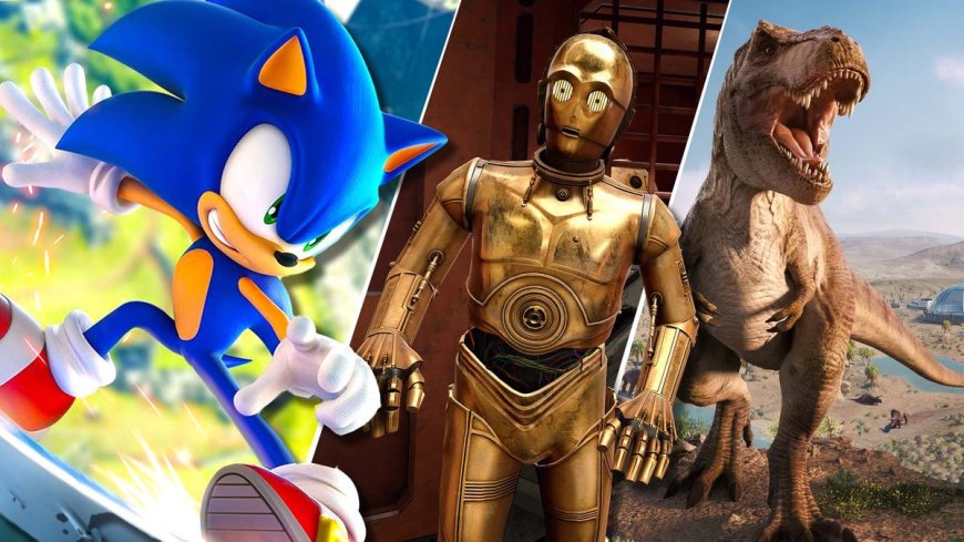 Just In Time For The Holidays, PlayStation Plus Gets Sonic, Star Wars, And Jurassic World Games