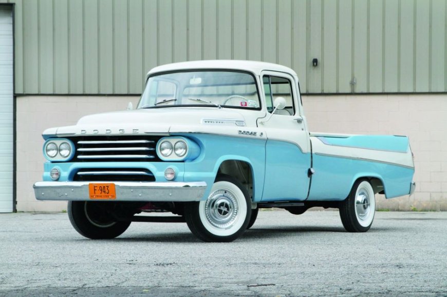 It took decades to find this 1958 Dodge D100 Sweptside, and then another decade to restore it