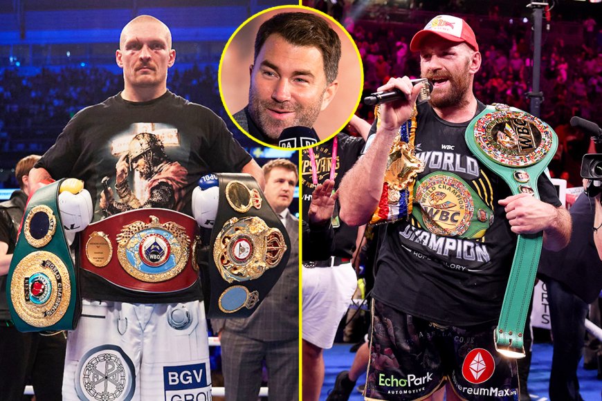 ‘Very difficult to pick against him’ — Eddie Hearn gives bold Oleksandr Usyk vs Tyson Fury rematch prediction