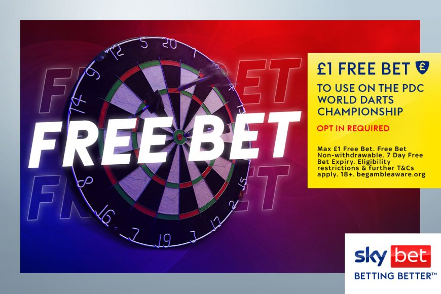 2025 World Darts Championship betting offer: Get a completely free £1 bet to use on the action with Sky Bet