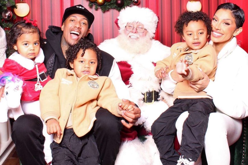 Nick Cannon and Abby De La Rosa Bring Their 3 Kids to Meet Santa: 'The Magic of Christmas Is Family'