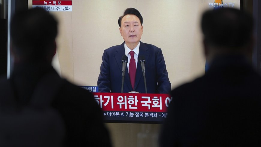 South Korea's Yoon defends martial law as an act of governance and vows to 'fight to the end'