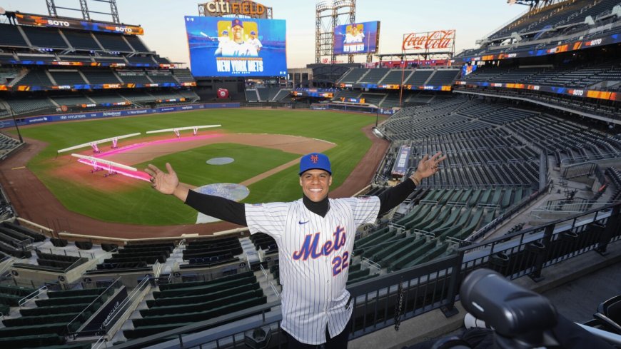 To lure Juan Soto, Mets created a video of his statue outside Citi Field next to Tom Seaver's