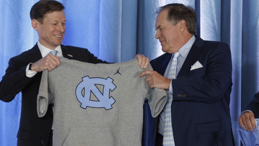 Bill Belichick 'always wanted' to give college coaching a try. Now he will at North Carolina