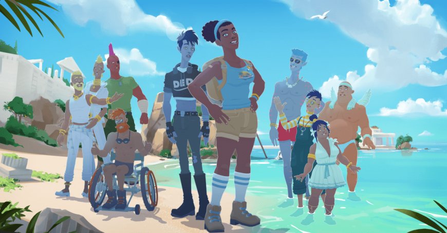 In Mythwrecked: Ambrosia Island, the Greek gods are queer and kind