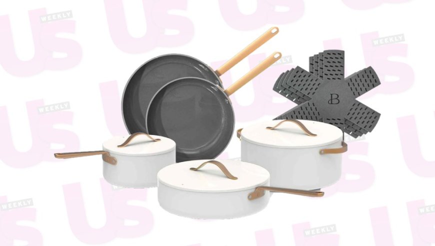 Drew Barrymore’s Beautiful Cookware Set Is on Rare Sale for Under $100