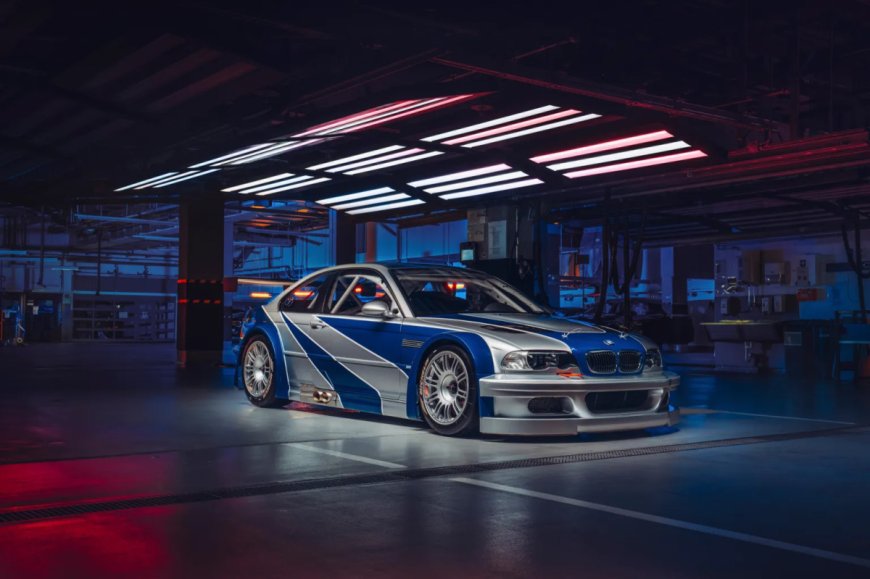 BMW M3 GTR commemorates 30 years of "Need For Speed" franchise