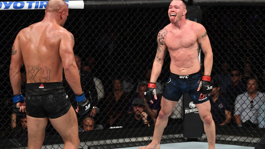 Colby Covington proved his worth after being stripped of UFC title with 541 strikes in Robbie Lawler domination