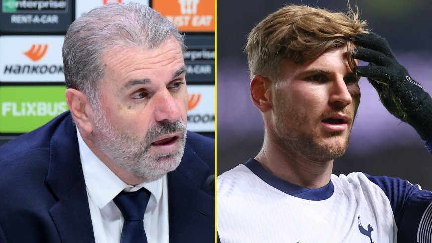 ‘Im sick of that’ – Ange Postecoglou bemoans ‘mythical’ excuses as he doubles down on Timo Werner criticism