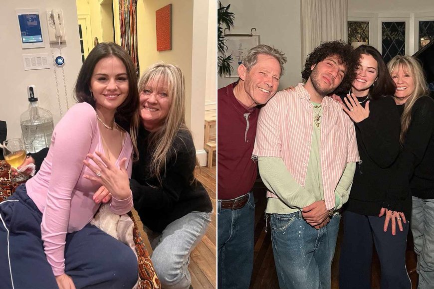 Selena Gomez's Nana Shares Sweet Engagement Photos with Singer and Benny Blanco: 'Our Prayers Have Been Answered'