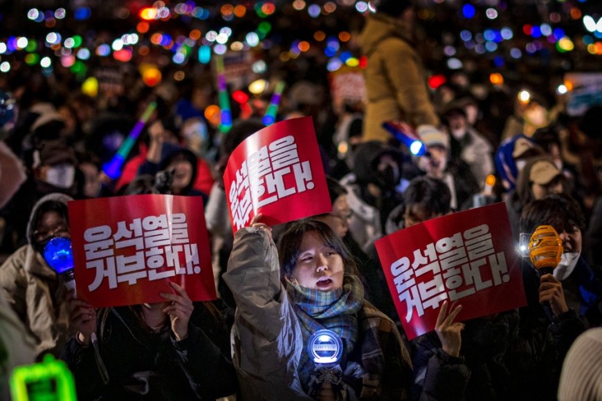 South Korea President to Be Suspended After Parliament’s Historic Impeachment Vote