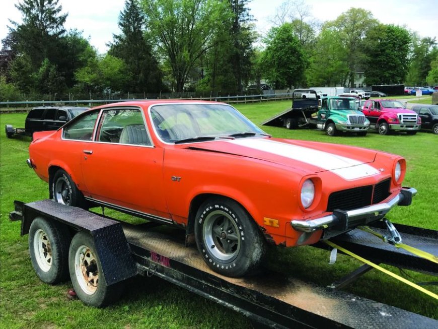 We Found This Ready-To-Restore 1973 Millionth Vega In The Car Corral At Rhinebeck