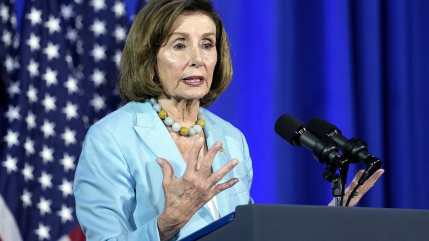 Pelosi has hip replacement surgery at a US military hospital in Germany after a fall