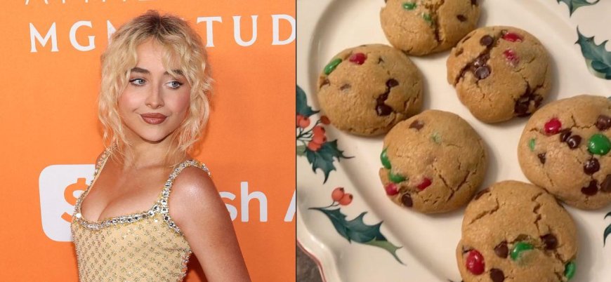 Sabrina Carpenter Brings The Holiday Cheer With Her Festive Cookies